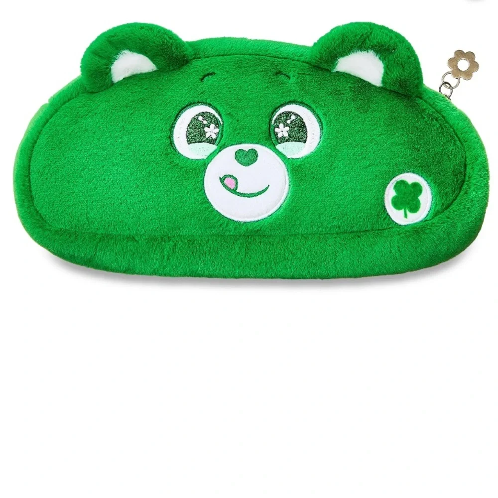 Care Bears Good Luck Bear Green Plush Case